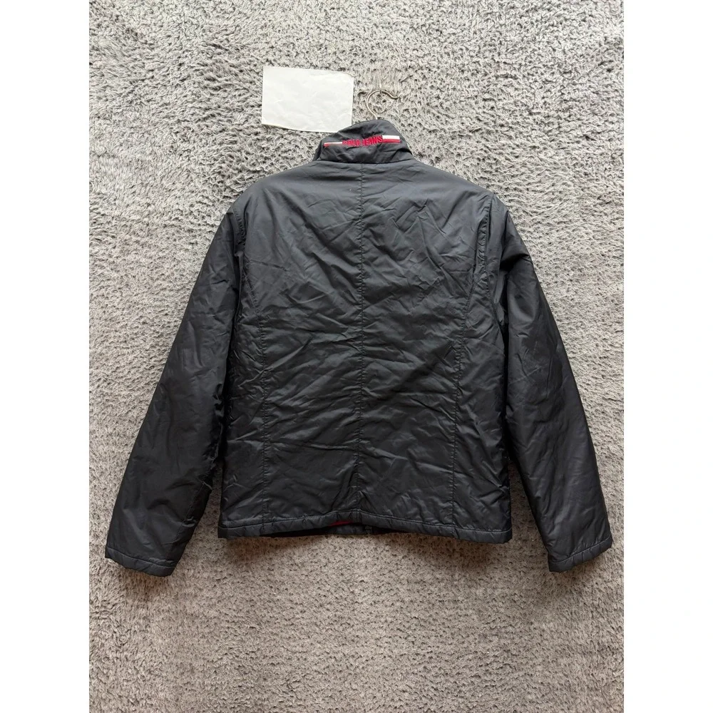 Vintage RL Polo Jeans Co. Fleece Full-Zip Quilted Jacket Black Mens Size M